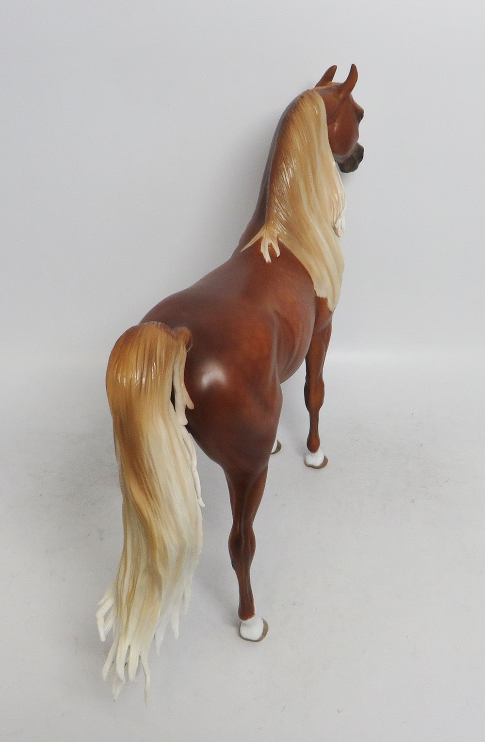 BING- OOAK CHESTNUT DAPPLED ARABIAN BY SHERYL LEISURE