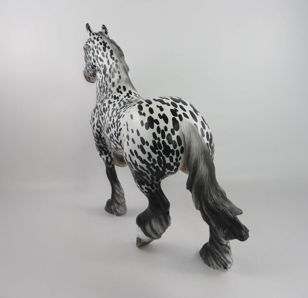 FOO FIGHTER - OOAK LEOPARD APPALOOSA TROTTING DRAFTER BY AUDREY DIXON PJ20
