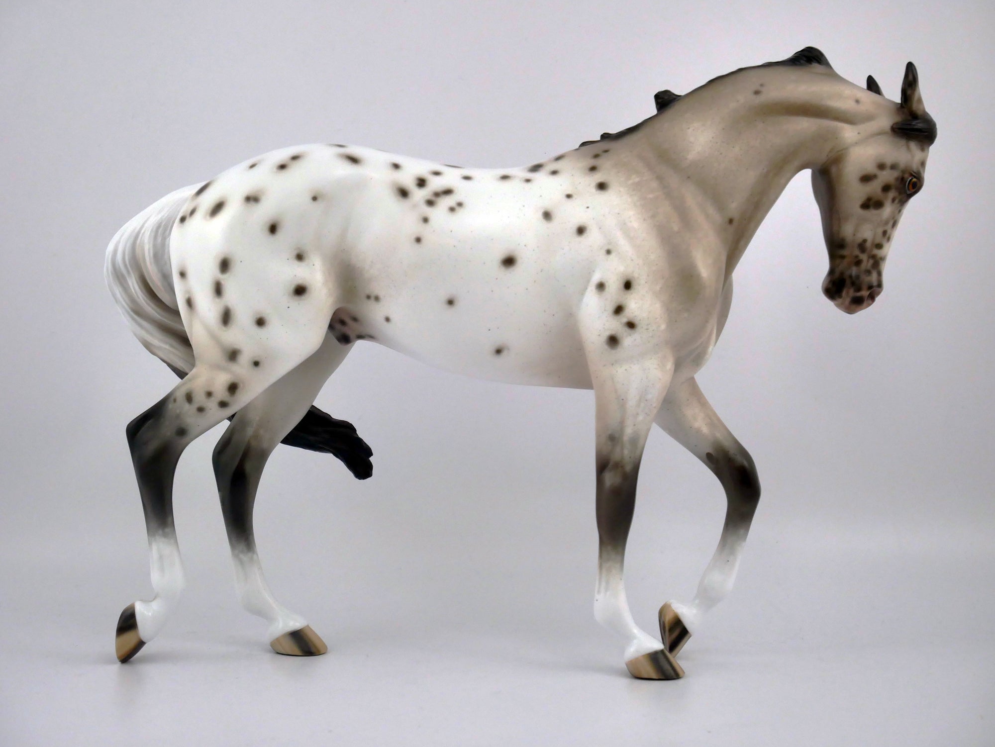 IMPRESSIONISTIC-OOAK APPALOOSA THOROUGHBRED BY SHERYL LEISURE