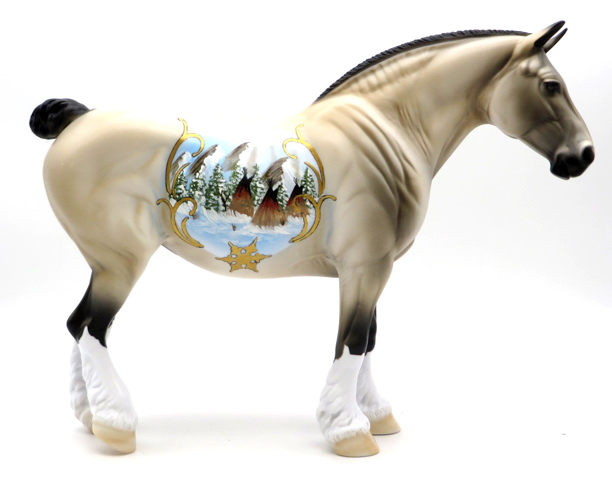 Koda - BEST OFFER - OOAK Deco Draft Mare - Holiday Sale 2021