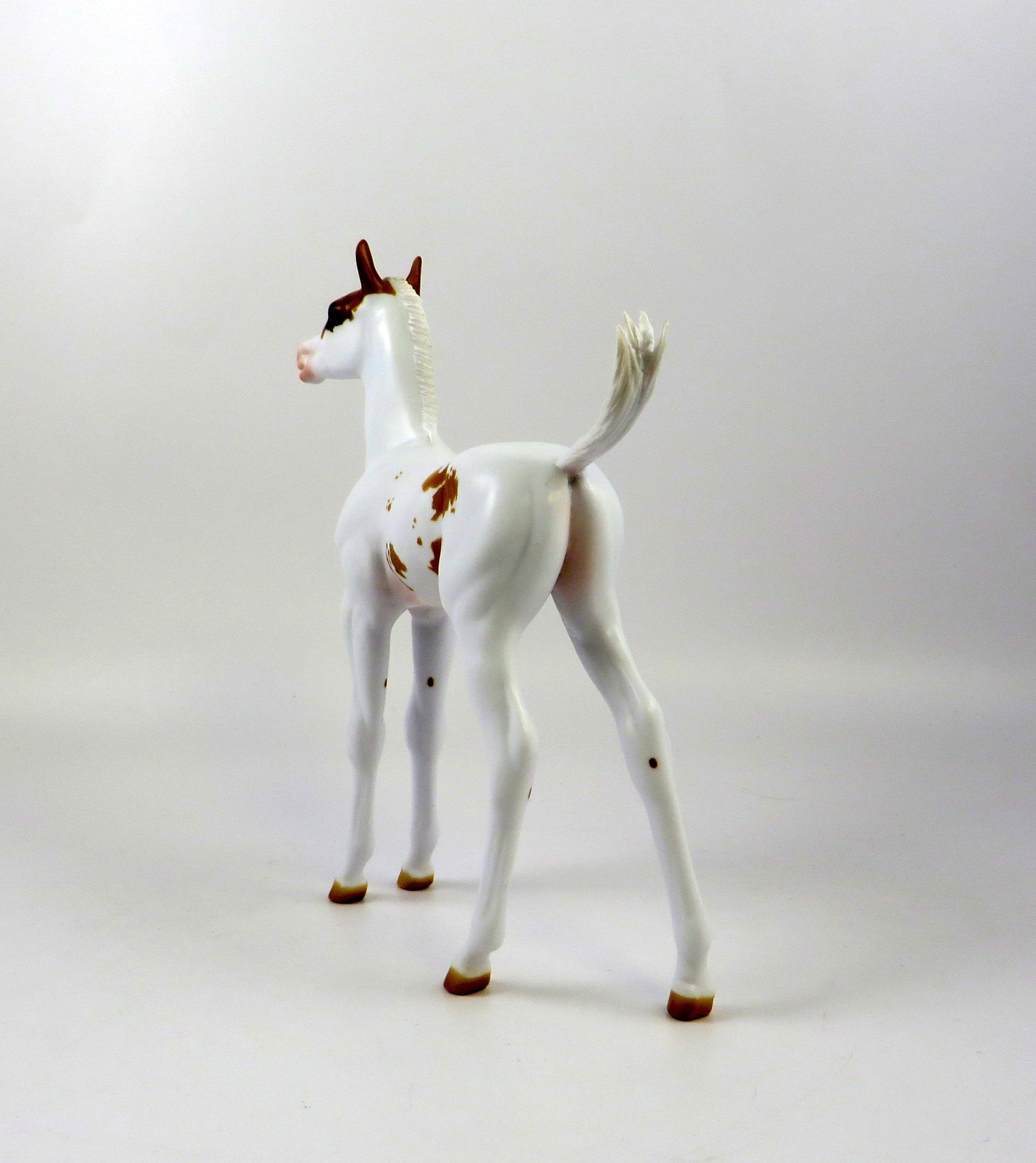 PRINCE LOUIE-LE-10 CHESTNUT PAINT FOAL MODEL HORSE EQ 19