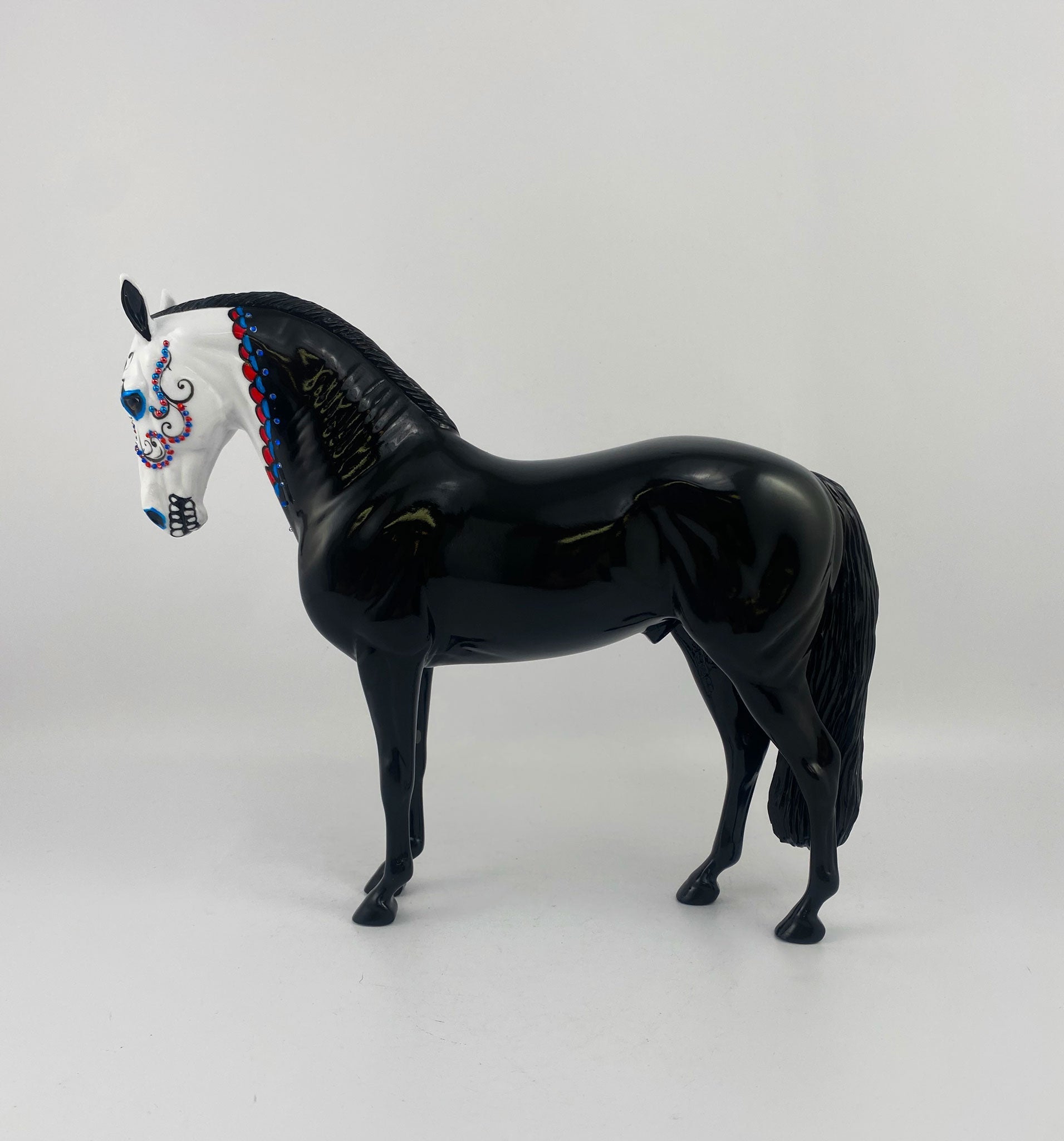 Maswar-OOAK Sugar Skull Andalusian By Dawn Quick MM 2020