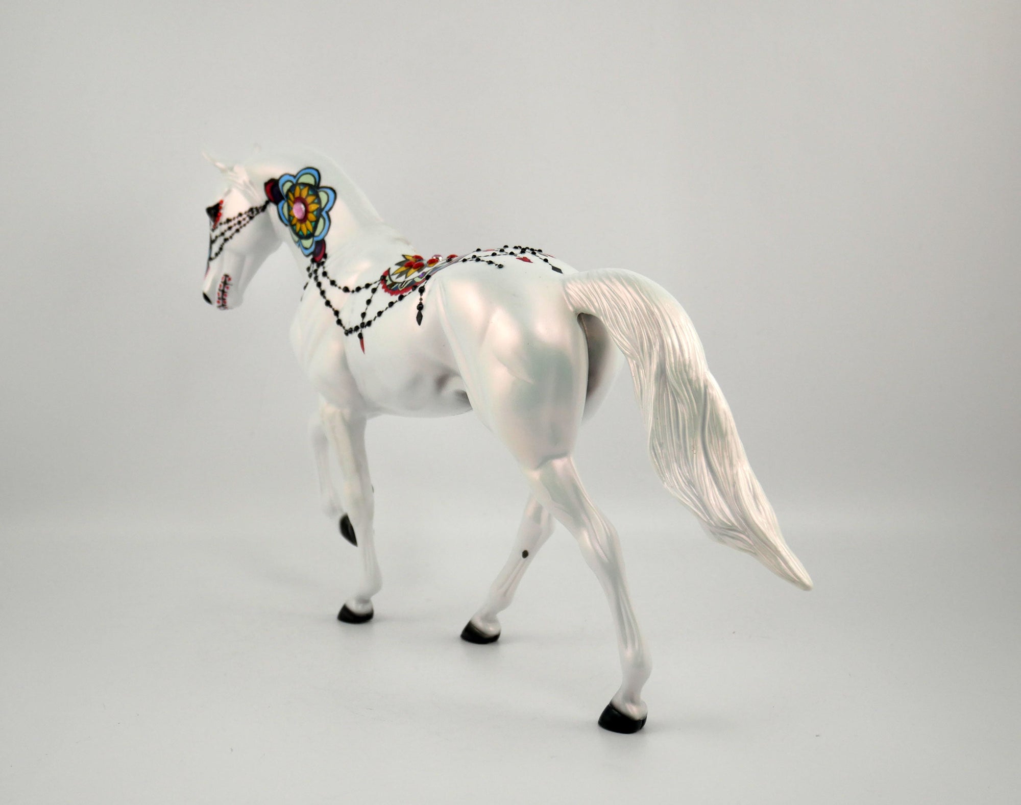 MATEO -OOAK SUGAR SKULL TENNESEE WALKER BY DAWN QUICK MM2020