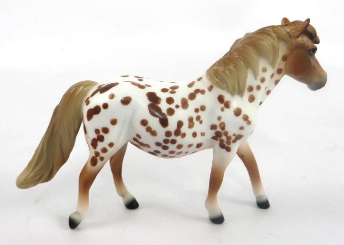 MINI ME FRIDGE - LE-15 LEOPARD APPALOOSA PONY CHIP BY AUDREY DIXON SB20