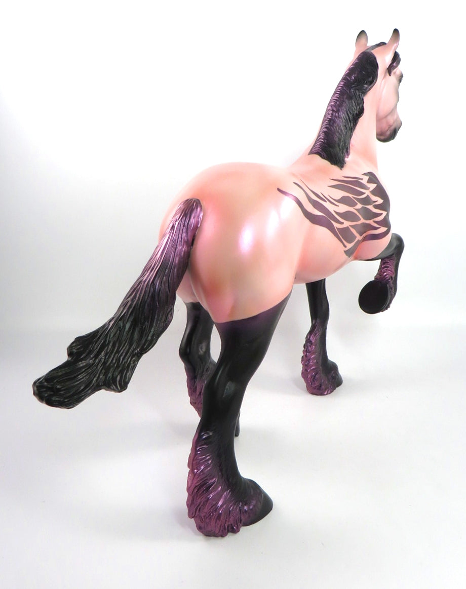MOJO-OOAK PINK DECO TROTTING DRAFTER SUPERBOWL 2020