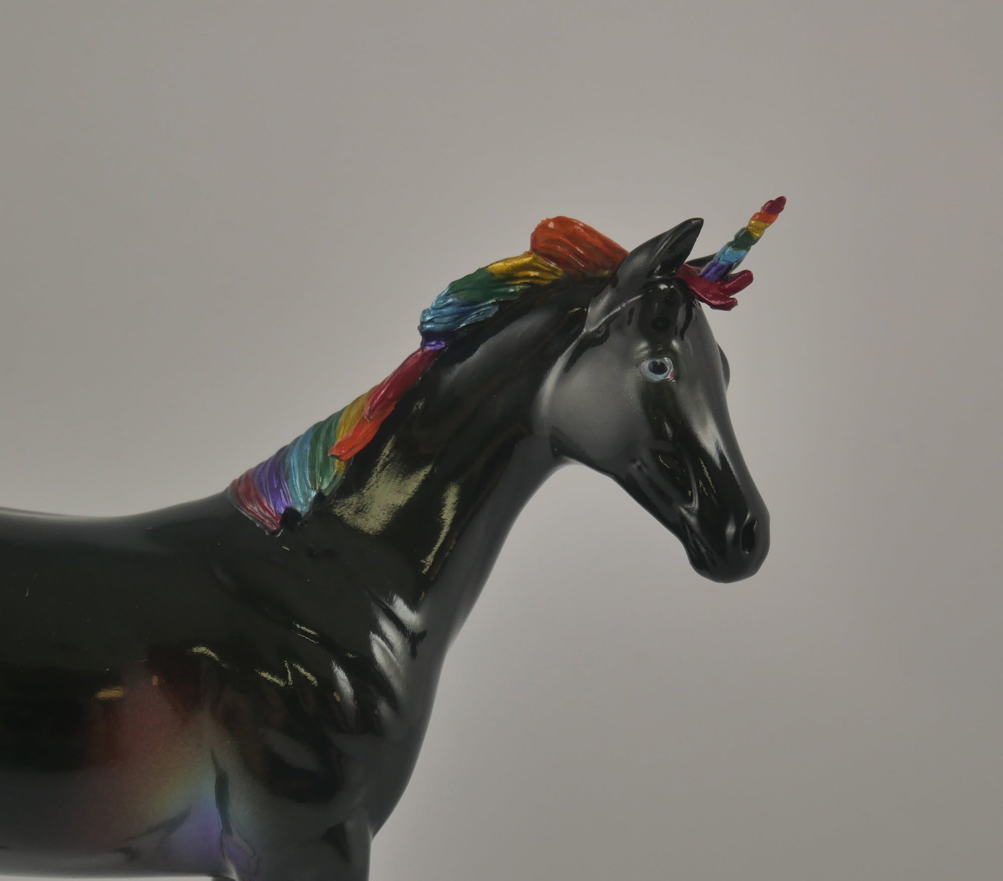NIGHT RAINBOW-OOAK DECORATOR WEANLING EQ 2020