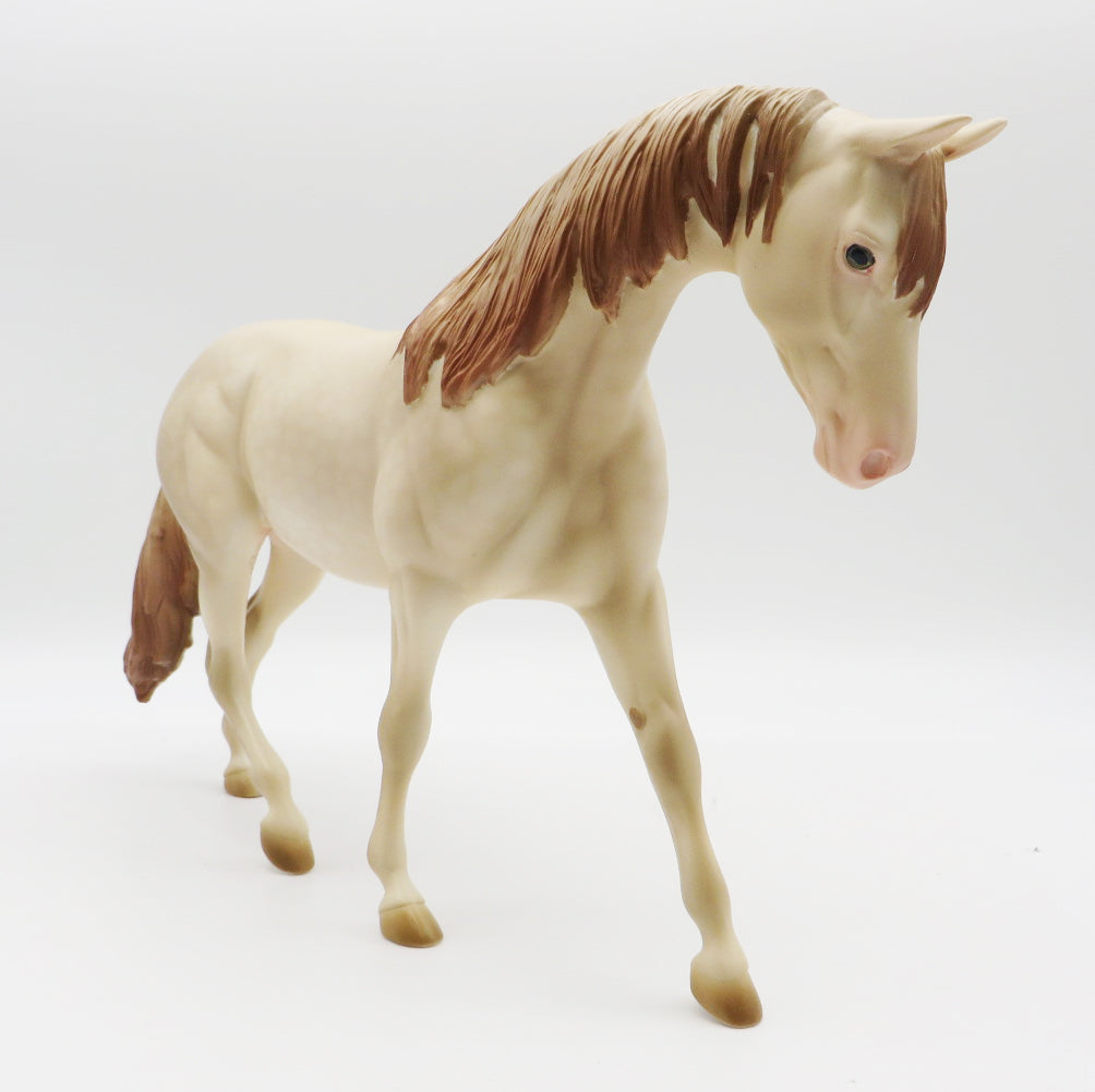 Pale Man- OOAK Champagne Pony Painted By Kayla MM 21
