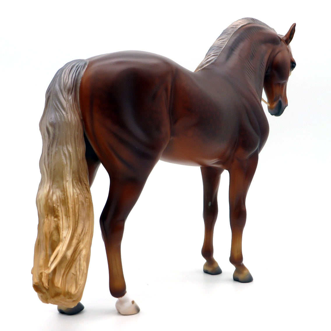 Palo Alto-OOAK Dapple Chestnut Andalusian by Caroline Boydston 10/4/21