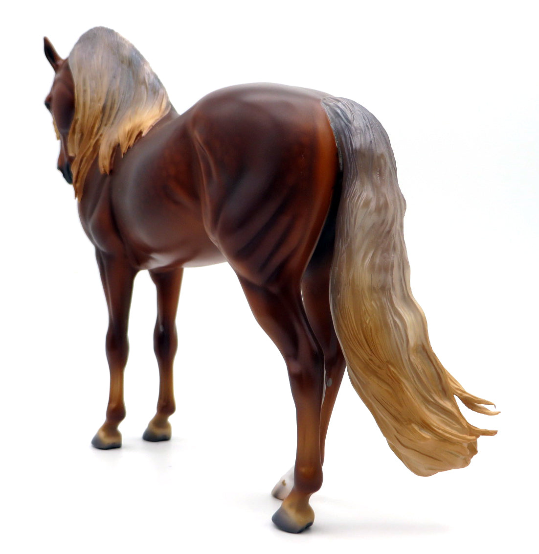 Palo Alto-OOAK Dapple Chestnut Andalusian by Caroline Boydston 10/4/21