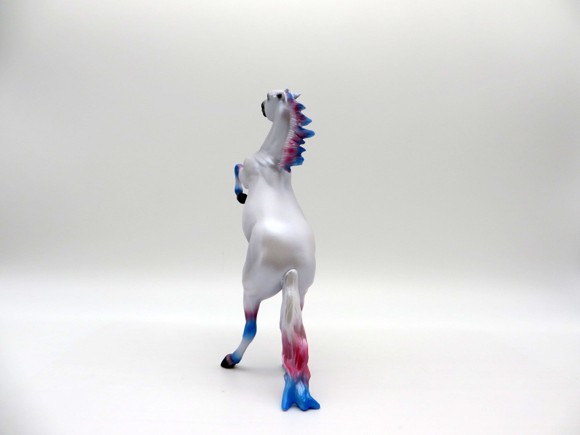 American Pie-OOAK Rearing Pebbles Decorator Painted By Ellen Robbins 6/11/21