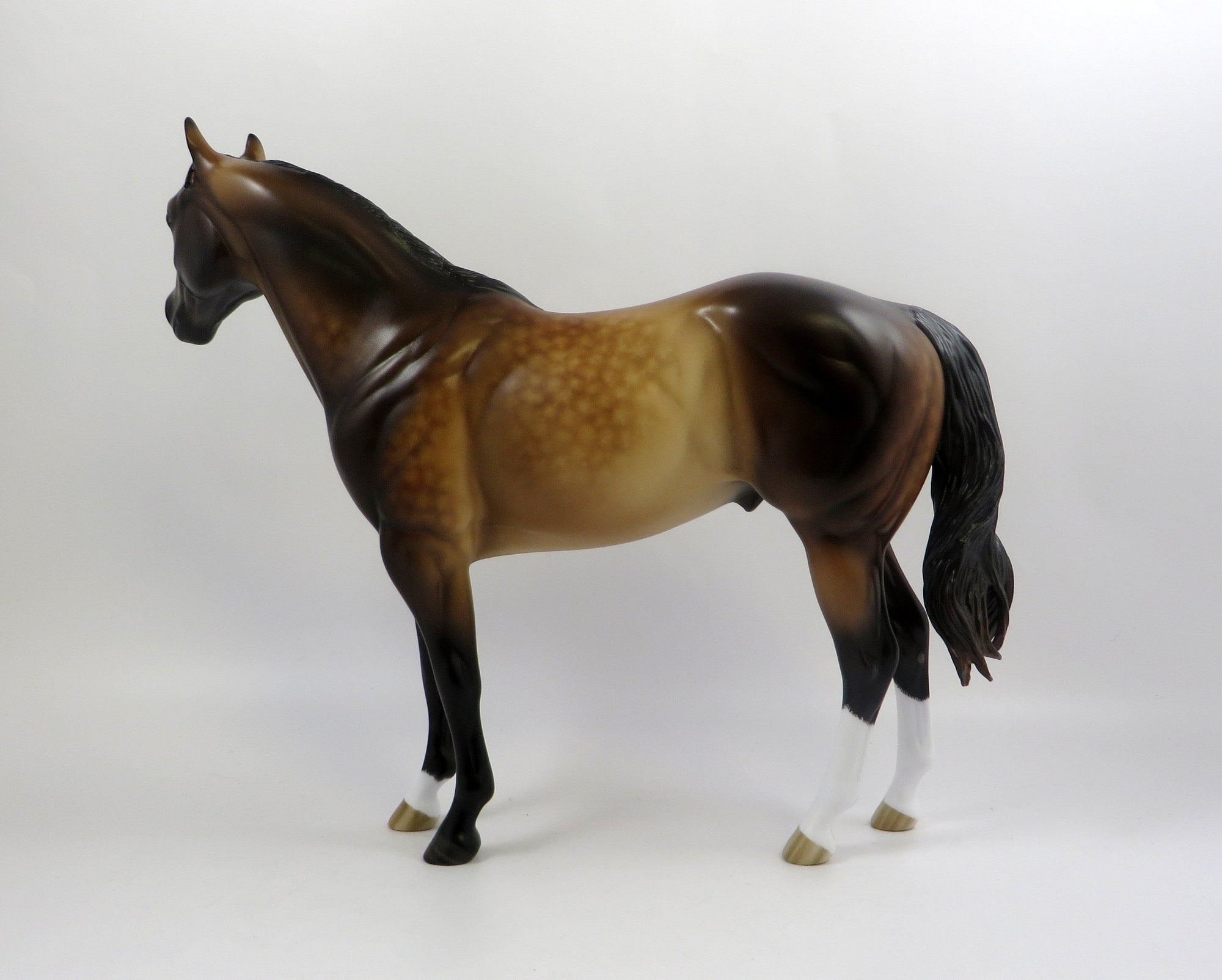 SO THRILLING -OOAK DAPPLE BAY ISH BY SHERYL LEISURE 6/24/19