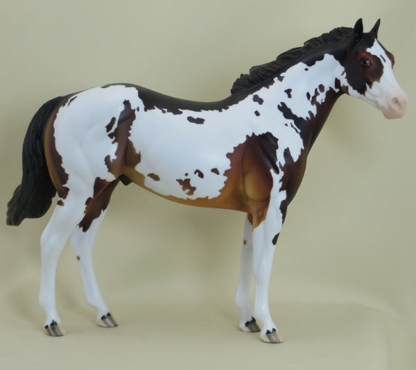 MCELROY - OOAK Seal Bay Overo Paint Horse 3/15