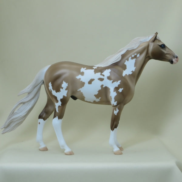 FOND DU LOC - Sooty Buckskin Paint Mustang Model Horse - LE 14 -  4/15