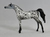 NOTEBOOK EXPRESS - OOAK Appaloosa/Arabian Cross Chip Model Horse