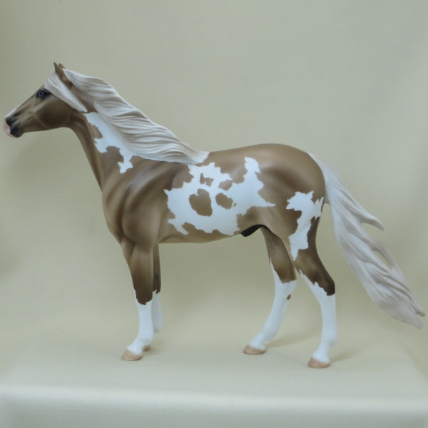 FOND DU LOC - Sooty Buckskin Paint Mustang Model Horse - LE 14 -  4/15