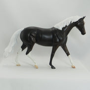 BLACK KETTLE - Black Brown Model Horse Pony - LE15 - 5/15