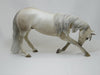 QUINCY - OOAK Dapple Pearly Light Gray Bowing Horse 2/15