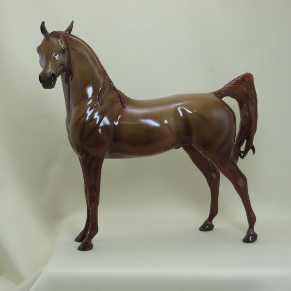 BRAINSTORM - OOAK Dapple Chestnut Arabian GLOSS 3/15