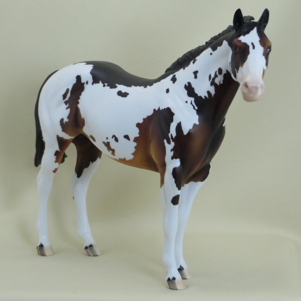 MCELROY - OOAK Seal Bay Overo Paint Horse 3/15