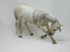 QUINCY - OOAK Dapple Pearly Light Gray Bowing Horse 2/15