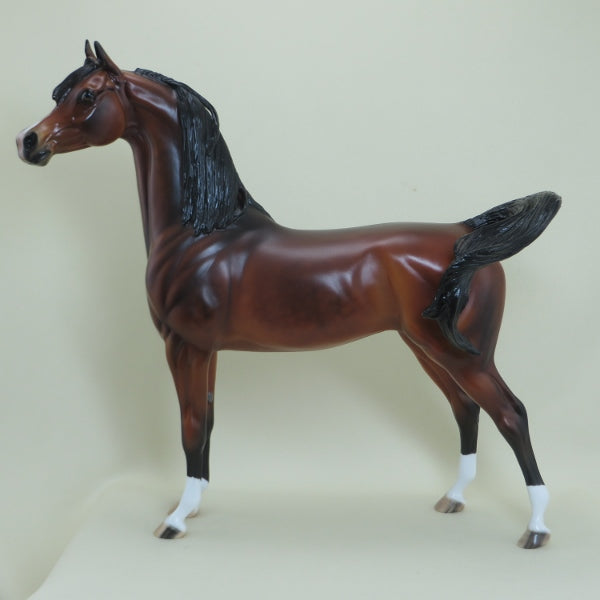 OLD GOLD - OOAK Dapple Bay Arabian Mare 4/15