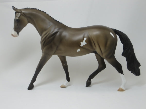 HARDING - OOAK Dapple Sooty Buckskin Pony Model Horse - 2/15