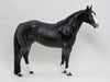 JACKIE O - Glossy Mane &amp; Tail w/ Dapples Black Stock Horse LE15 2/15