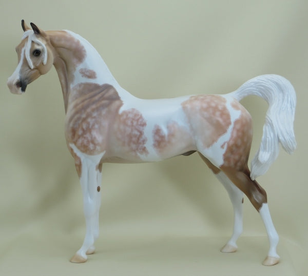 DISNEY - OOAK Dapple Palomino Pinto Arabian 3/15