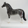 FISH - OOAK Dapple Gray Morgan Model Horse - 5/15