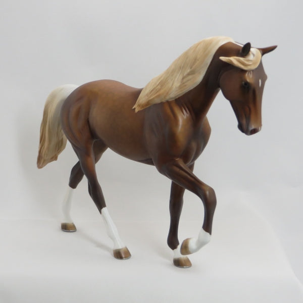 REDBUD TRAIL - OOAK Dapple Sorrel Tennessee Walker 4/15