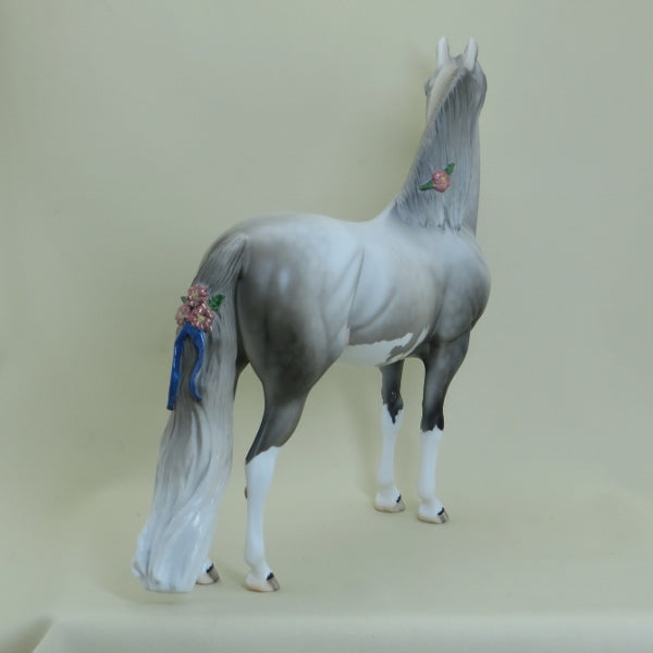 WAUKESHA - Dapple Gray Pinto Morgan with Flowers LE3 4/15