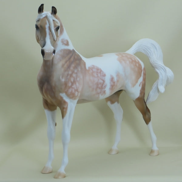 DISNEY - OOAK Dapple Palomino Pinto Arabian 3/15