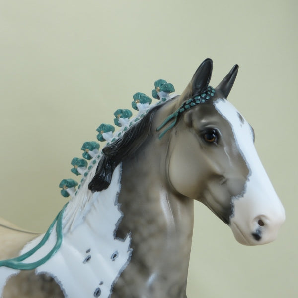 HONEY AND THE BEE - OOAK Dapple Sooty Buckskin Pinto with Mapping 3/15