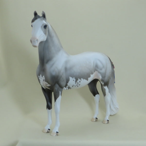 WAUKESHA - Dapple Gray Pinto Morgan with Flowers LE3 4/15