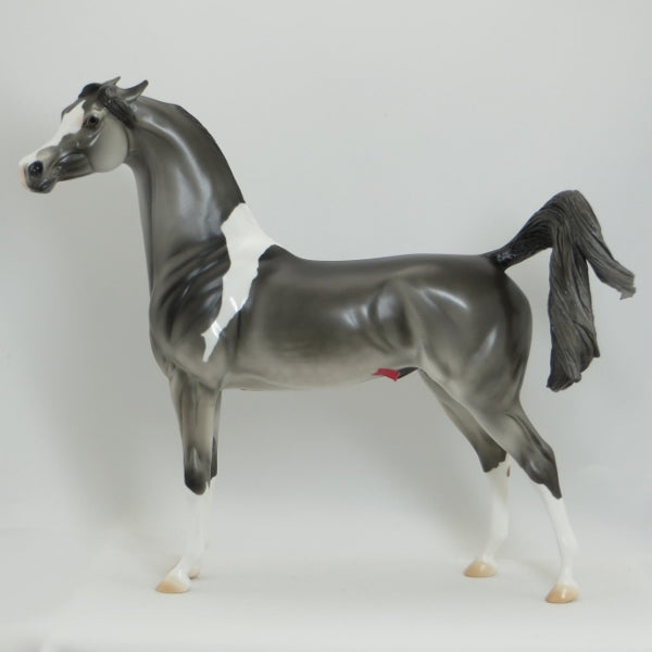 MAMA SAID, MAMA SAID - OOAK Gray Pinned Ear Pinto Arabian - 5/15