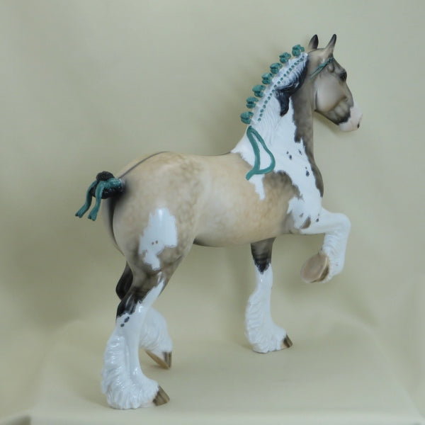 HONEY AND THE BEE - OOAK Dapple Sooty Buckskin Pinto with Mapping 3/15