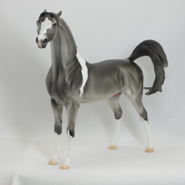 MAMA SAID, MAMA SAID - OOAK Gray Pinned Ear Pinto Arabian - 5/15