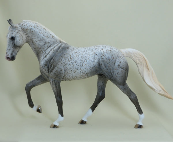 KOKO KRUNCH - OOAK Bay Appaloosa Tennessee Walker Model Horse - 4/15