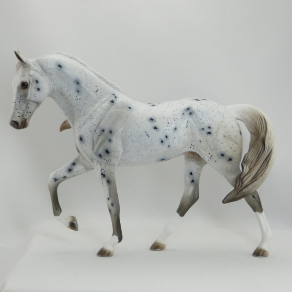 SPOTS OF MANY - OOAK Appaloosa Tennessee Walker Model Horse - 5/15