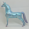 HOOVER - OOAK Light Blue Unicorn Morgan Model Horse - 2/15