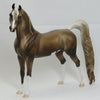 FOXCATCHER - OOAK Dapple Sorrel Pinto Etched Arabian 2/15