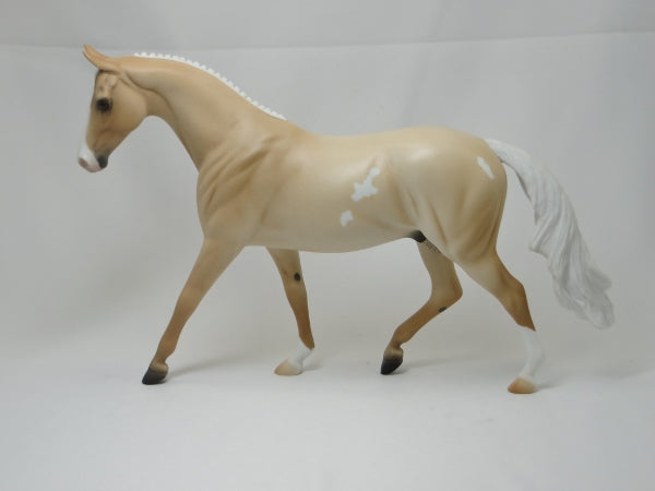 IDK - Palomino Roan Pony Model Horse - LE2 - 2/15