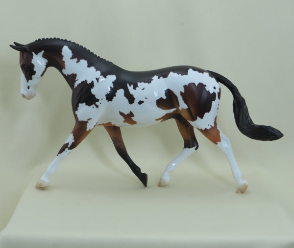 CRIBBAGE - OOAK Seal Bay Overo  Paint Pony Pegged 4/15