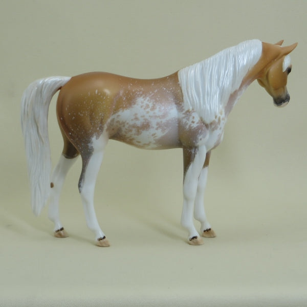 KENDALL - OOAK Palomino Sabino Pinto Arabian Pebbles 4/15