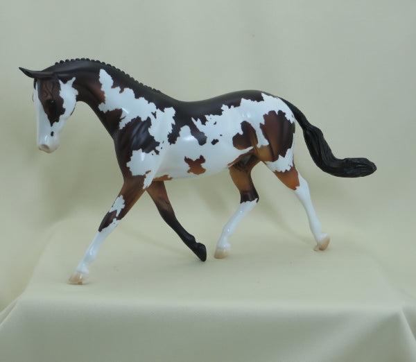 CRIBBAGE - OOAK Seal Bay Overo  Paint Pony Pegged 4/15