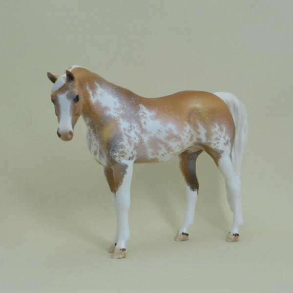 KENDALL - OOAK Palomino Sabino Pinto Arabian Pebbles 4/15