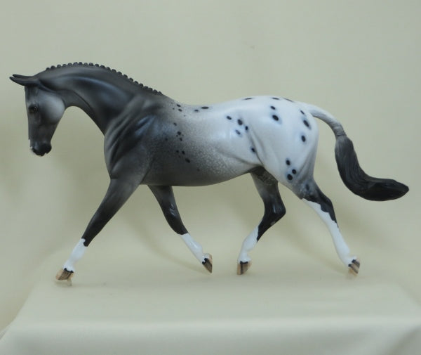 ZIGZAG - OOAK Appaloosa Pegged Model Horse Pony - 4/15