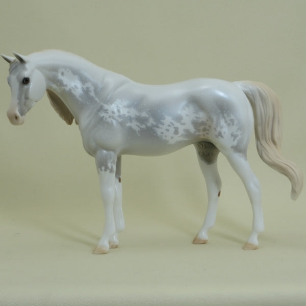 MAYVILLE - OOAK White Sabino Pinto Arabian Pebbles 4/15