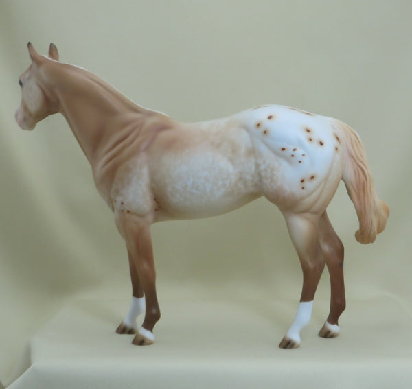 WHEATENA - OOAK Palomino Appaloosa Stock Horse Mare 4/15