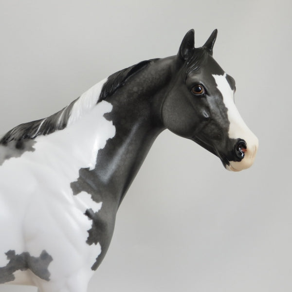 MAMA MIA - OOAK Rare Chimera Colored Appaloosa Stock Model Horse - 5/15